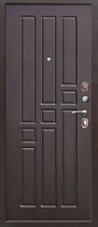Входная дверь для квартиры Х-10, внутрь венге