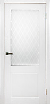 Межкомнатная дверь 340-РШ, арктика, стекло матовое 