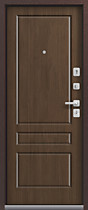 Дверь входная для квартиры LUX-6, внутрь дуб янтарный, Центурион