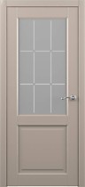 Межкомнатная дверь Эрмитаж 4 ПО с покрытием Vinil Albero, серый