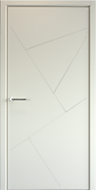 Межкомнатная дверь Геометрия-2 Albero с покрытием Эмаль, латте
