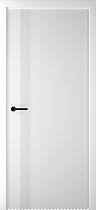 Межкомнатная дверь Геометрия-5 Albero, с покрытием эмаль, белый