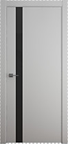 Межкомнатная дверь Геометрия-5 Albero, с покрытием эмаль, серый