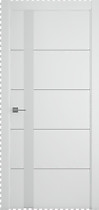 Межкомнатная дверь Геометрия-7 Albero, с покрытием эмаль, белый