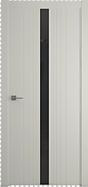 Межкомнатная дверь Геометрия-8 Albero, с покрытием эмаль, латте
