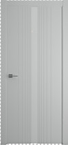 Межкомнатная дверь Геометрия-8 Albero, с покрытием эмаль, серый