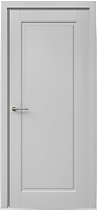 Межкомнатная дверь Классика-1 ПГ Albero, с покрытием эмаль, серый