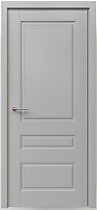 Межкомнатная дверь Классика-3 ПГ Albero, с покрытием эмаль, серый