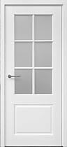Межкомнатная дверь Классика-4 ПО Albero, с покрытием эмаль, белый