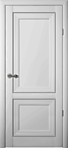 Межкомнатная дверь Прадо ПГ с покрытием Vinil Albero, платина