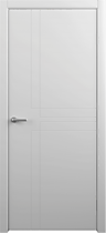 Межкомнатная дверь Геометрия-3 с покрытием Эмаль Albero, серый