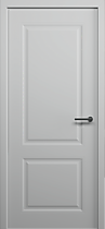 Межкомнатная дверь ССтиль-1 ПГ Albero, с покрытием эмаль, серый