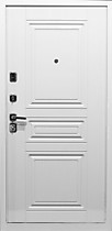 Дверь входная для квартиры Duplex SibДвери, внутрь белый короб, софт белый (классика-1)