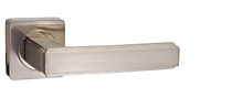 Дверная ручка Арона (Renz), никель матовый 