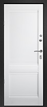 Дверь входная для квартиры, Аризона-220, царговая панель 16мм., белый