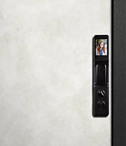 Дверь входная Орфей-307 с биометрическим замком Morgan Secret V38 с видеодомофоном